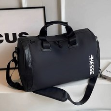 短途旅行包 多功能旅行袋 大容量旅行包 健身包 運動健身袋 旅遊輕便手提行李袋 乾濕分離運動健身包, 黑色【乾濕分離+超大容量】】27號旅行包, 1個