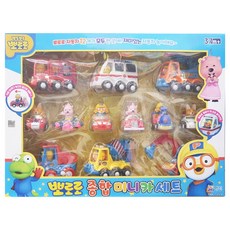 (당일발송/영진완구)뽀로로 종합미니카 세트/종합미니카/뽀로로, 1개