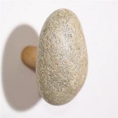 리얼스톤 벽 행거 손잡이 옷걸이 소품걸이 돌 스튜디오 매장 가구 코트랙 미니멀, A. 어두운 무작위