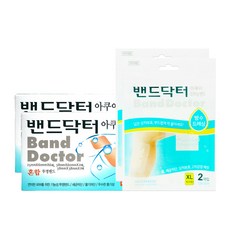 밴드닥터 아쿠아드레싱 밴드 XL 특대형 2매입 x 2 + 아쿠아밴드 혼합형 10매 x 2, 아쿠아드레싱 특대형+아쿠아밴드 혼합, 2세트