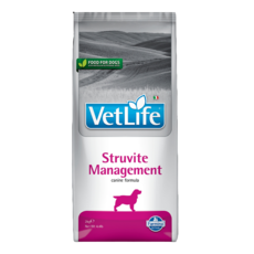 VetLife Struvite Management犬用泌尿道結石管理配方糧，維持泌尿系統健康, 12kg, 1個, Urinary+calculus