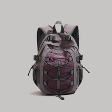 2025新款女士休閒學生雙肩包大容量書包運動揹包登山包短途旅行包, 紫色小號