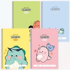 라이노 초등노트 알림장 넓은칸 캐릭터공책 입학선물, 단품, 단품