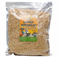 슈퍼주 우드펠렛 소형 애완동물 바닥재, 1개, 3.5kg