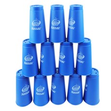 에버라스트 스택스컵 스포츠스택스 컵쌓기 세트, 옐로우, 1개