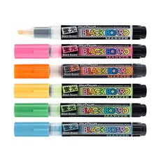 문화 블랙보드마카 5mm 윈도우마카 낱색 노랑, 1개