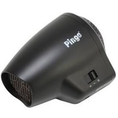 Pingo 台灣品工 Travel Qmini 隨身掌型吹風機, 黑色