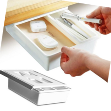 옷장에붙이는서랍 부착식 히든 서랍 중 슬라이딩 책상 식탁 서랍장 옷장