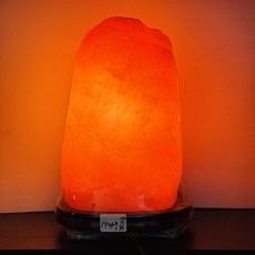 頂級帝王紅鹽燈 14.1kg 紋路優美獨特, 一般開關電線, 1個