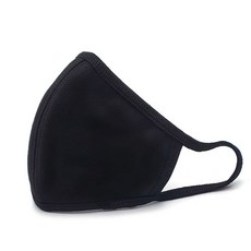 생산 순면 위생마스크, 블랙