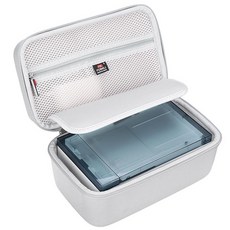 FBLFOBELI EVA Liene M100 10.2 x 15.2cm4 x 6인치 포토 프린터와 호환되는 하드 보관 케이스 휴대용 여행 보호 가방 케이스만 해당 134768, Liene 4x6용, 회색