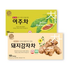 송원 우리차 여주차 100T+돼지감자차 100T, 1세트