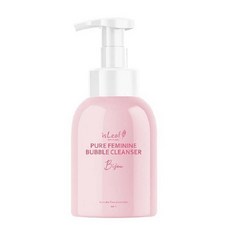 isLeaf PURE FEMININE BUBBLE CLEANSER 私密處潔淨慕斯, 1件, 250ml, 女性低敏抑菌慕斯 純淨花香