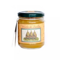 이탈리아 Amodeo Carlo 시칠리안 블랙비 아몬드 꿀 250g, 1개