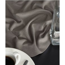 패션스타트 베이지 그레이 가방 파우치 자켓 소프트 극세사 단면 스웨이드 세무 모네뜨 원단 천, 토프그레이지