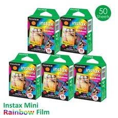 10-200 매 Fujifilm Instax 미니 필름 인스턴트 미니 12 필름 미니 11/9/8/40/Evo 카메라 3 인치 인스턴트, 09 50 sheets, 01 빠른