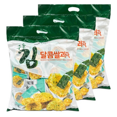 구운김 한입 달콤쌀과자, 3개, 900g