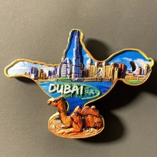 GMZZ 냉장고 자석 마그넷 마그네틱 세계 여행 기념품 관광 컬렉션, 68-두바이2