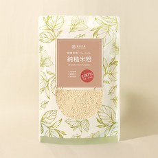 菓青市集 純糙米粉 沖泡即飲 罐裝/袋裝補充包, 1個, 純糙米粉 袋裝補充包400G