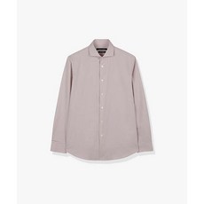 가넷옴므 온라인 GBS31206 핑크 세미 와이드 카라 레귤러핏 솔리드 셔츠