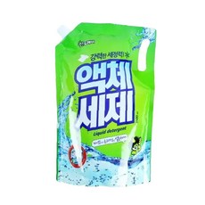 세탁용 액상세제 1600ml 드럼겸용 고농축 세정제 의류세척 빨래용품 가정용, 1개, 1.6L