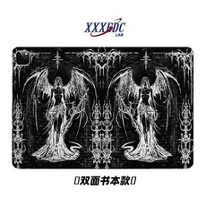 데스노트 아이패드 케이스 블랙 ipad 튼튼한 2024(13인치) 보호커버 에어6, 1개, H. 실크 질감 펜 슬롯 스타일 블랙 TDL 엔젤 XC