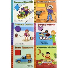 Community of Shapes 영어 그림책 유아 도형 배우기 수학 입문 (6종 택1), E. Squares