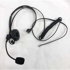 瑞通 總機電話耳機, 黑色, HD-700