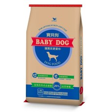 統一寶貝狗 狗飼料 40磅裝/18kg 三毛吉寵, 1個, 18kg, 羊肉