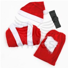 행복가득 아동용 산타복(4-5세) 크리스마스소품