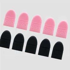 젤네일제거 실리콘 핑거 네일 랩핑 쏙오프 클립 세트 쓱템, 1개