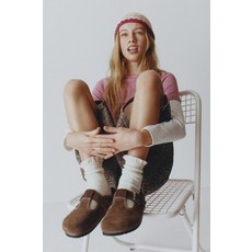 [국내배송] 자라 ZARA 롱 수건감 삭스 3켤레 세트 - 로즈핑크 971186