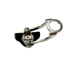 UM UM400BTR 加長型無線電天線固定座 車機天線座 休旅車尾門天線座，提升訊號接收，安裝簡便, 炫彩銀, 炫彩銀