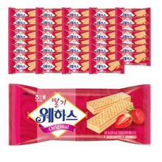 해태제과 딸기웨하스, 50g, 23개