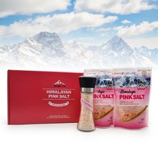 히말라야 핑크소금 3P세트 500g 그라인더 파우치 세트 한필 Shop, 본상품