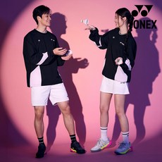 요넥스 아우터 262JJ001U 2026 벚꽃에디션 남녀공용 아노락 바람막이 배드민턴 상의 오남스포츠