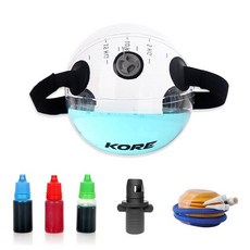 아쿠아백 원형 워터바벨 투명 무게조절 아쿠아볼 균형 스쿼트 바벨 코어운동 근력, 수출 재고 정리