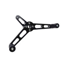 OD 할리 호환 스포스터 XL883 1200 X48 72 튜닝 기어 시프트레버 시소레버 페달 발판, P0W3100Z12(블랙)