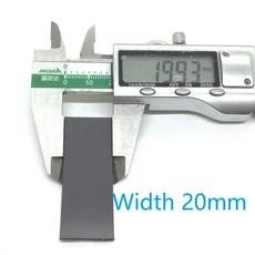 1 메터/몫 고무 자석 스트립 10*1 20*1 30*1mm 자체 접착 유연한 자기 테이프 폭 10/15/20/30/40/50mm 두께, 02 Thickness 1.5mm, 04 1Meter Width 20mm