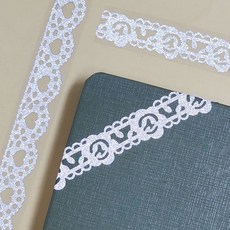 장식 롤 테이프 실버 포장 레이스 레이스 디자인 포장 스티커 부착+노드커머스Shop, 빠른배송