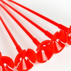 구니스토어 풍선컵 레드 500개입 풍선스틱별매 풍선대 가족파티 풍선데코