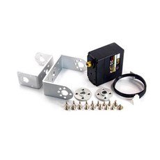 축 직렬 서보 스마트 로봇 모델용 브래킷 서보가 각도 제어 모터 부품, 1. 1PCS 180 Degrees, 1개