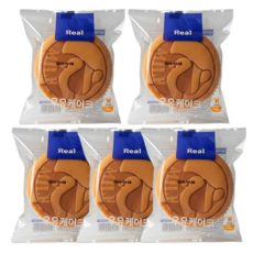 1000원빵 탕비실간식 리얼우유케이크 학교간식 수련회간식 대용량빵, 5개, 90g