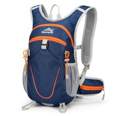 登山背包 騎士背包 戰術背包 旅行背包 輕便雙肩背包越野跑步背包自行車水袋包防水戶外登山包徒步旅行包, XYW2542幽深藍L23W13H41