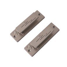 커튼월 걸이 모던 심플 합금 펀칭 커튼 걸이 벽걸이 커튼 걸이, 실버 (하나의 가격), 1개