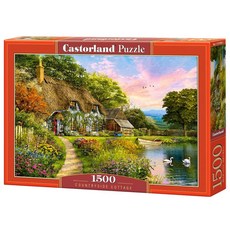 CASTORLAND Castorland C-151998-2 1500피스 직소 퍼즐 시골 별장 목가적인 퍼즐 향수를 불러일으키는 전망, CASTORLAND Castorland C-151998
