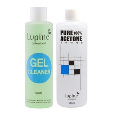 루핀 프리미엄 젤크리너 500ml + 루핀 퓨어100%아세톤 500ml_, 1개