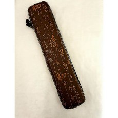 老羊樂器店 笛盒 中國笛 曲笛 梆笛 竹笛 笛子 精美藝術仿皮 雙節硬盒 (不含笛子), 1個