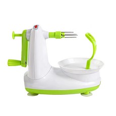 手搖削皮刀 手動水果削皮器, Hijau Alat saja, 1個