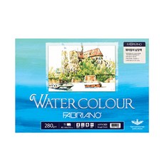 파브리아노 워터컬러 낱장팩 280g 15매, A5